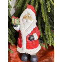 Christmas Resin Red Santa Figurine
